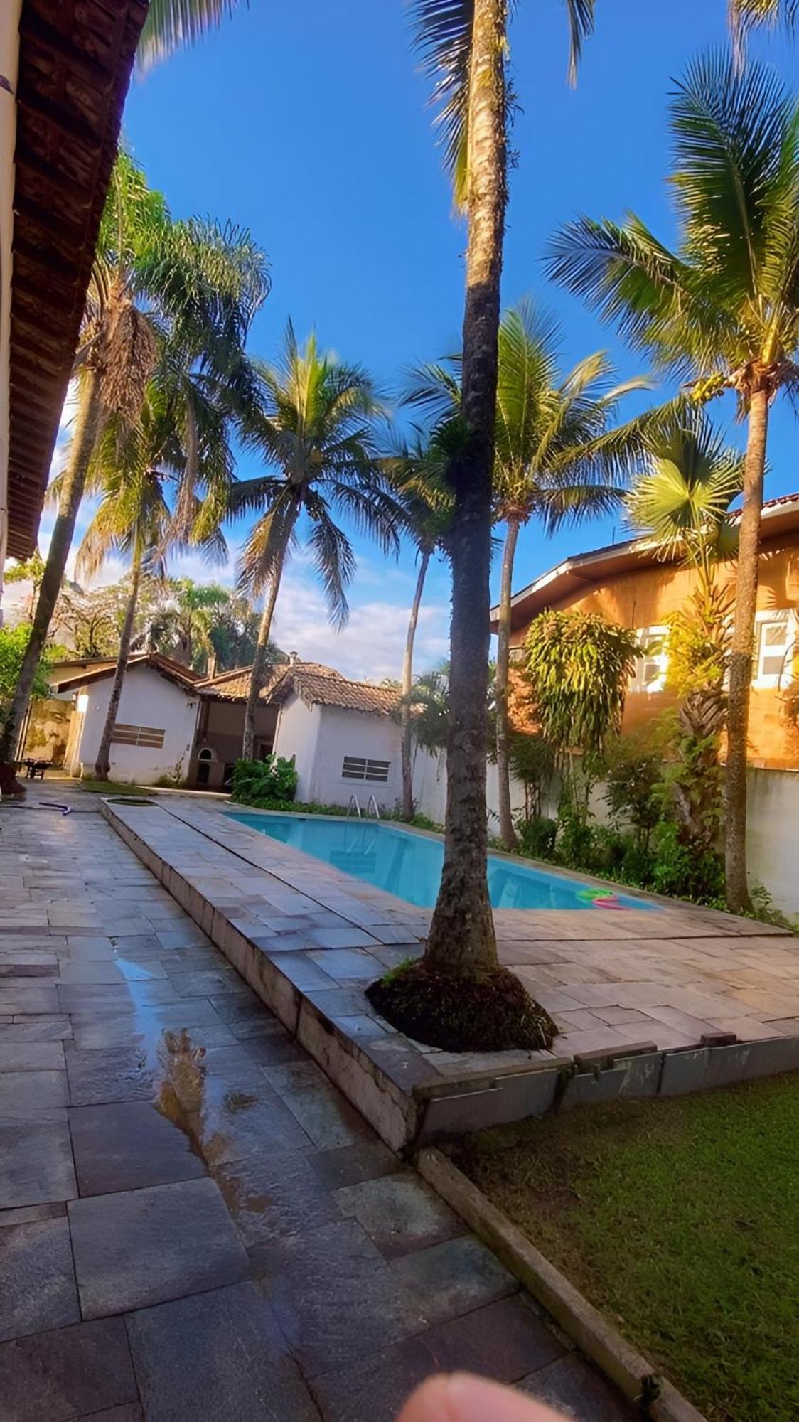 Casarao No Guaruja Com Piscina Villa Ngoại thất bức ảnh