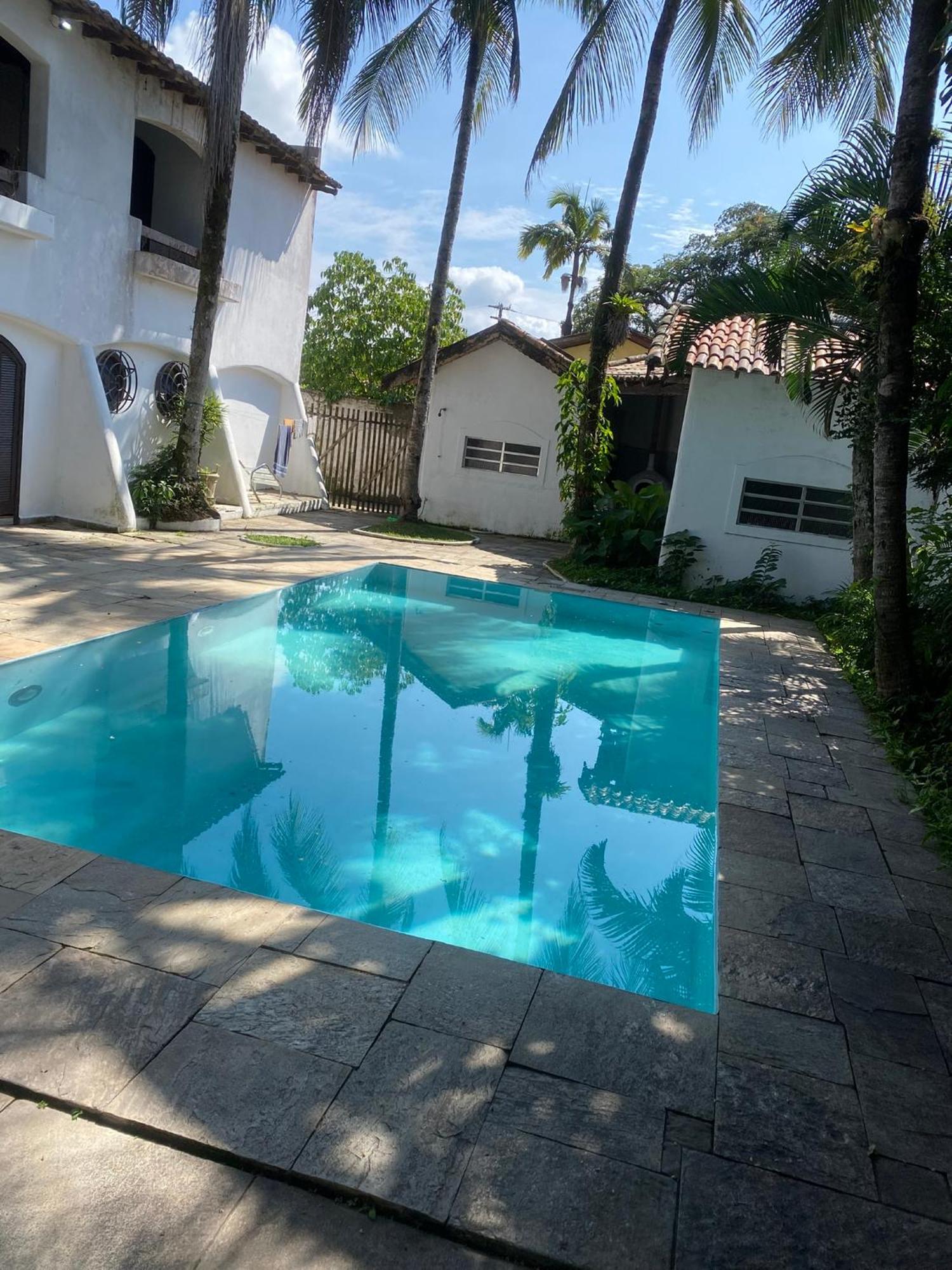 Casarao No Guaruja Com Piscina Villa Ngoại thất bức ảnh